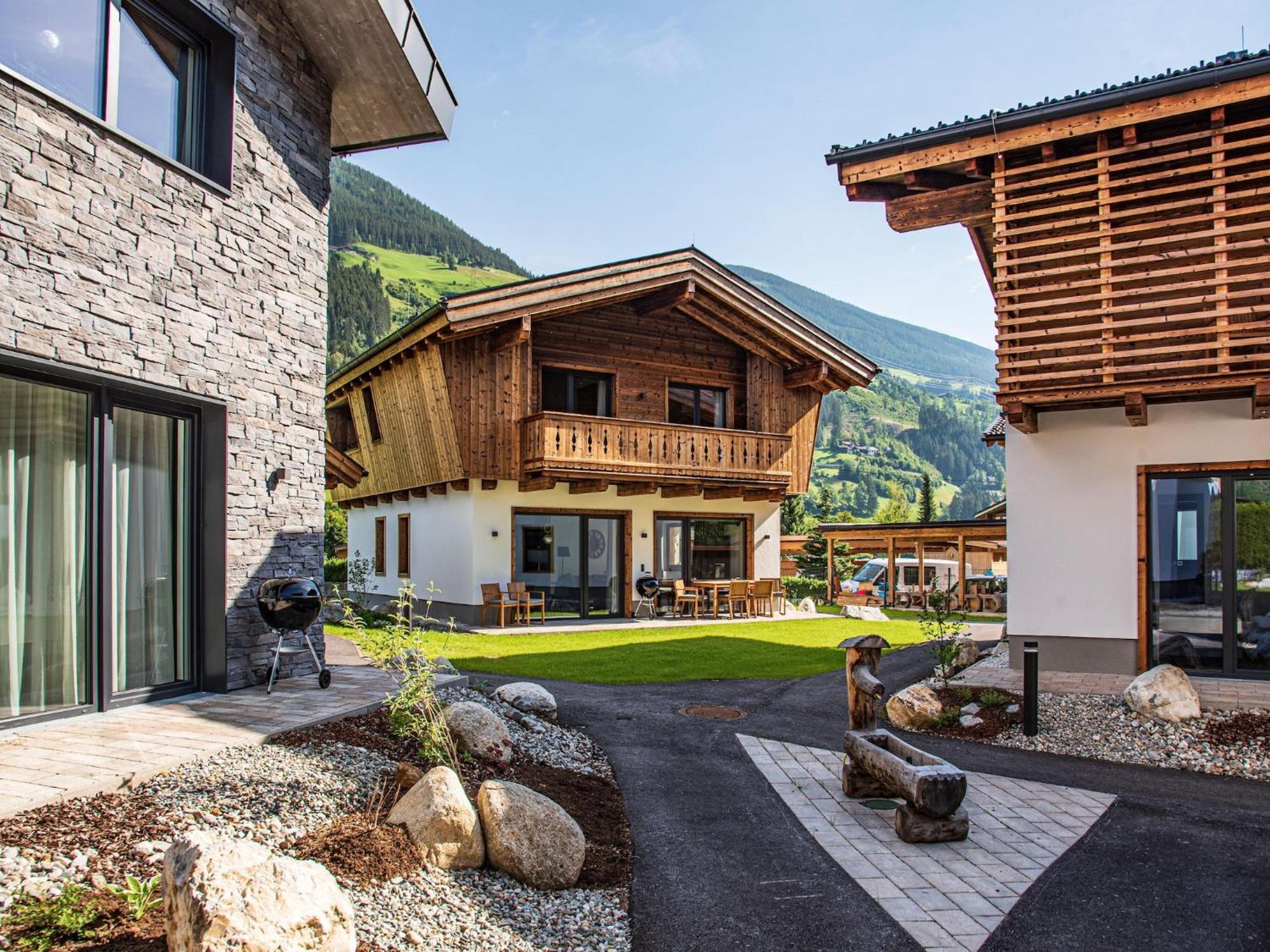 The Village Chalet Stone House Wald im Pinzgau Buitenkant foto