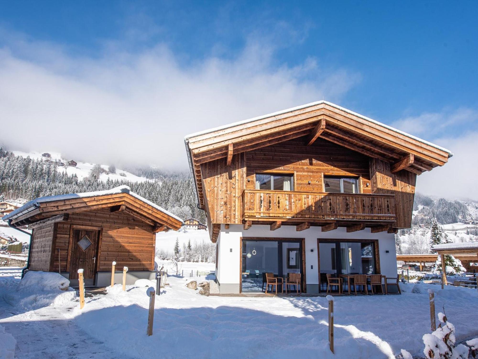 The Village Chalet Stone House Wald im Pinzgau Buitenkant foto