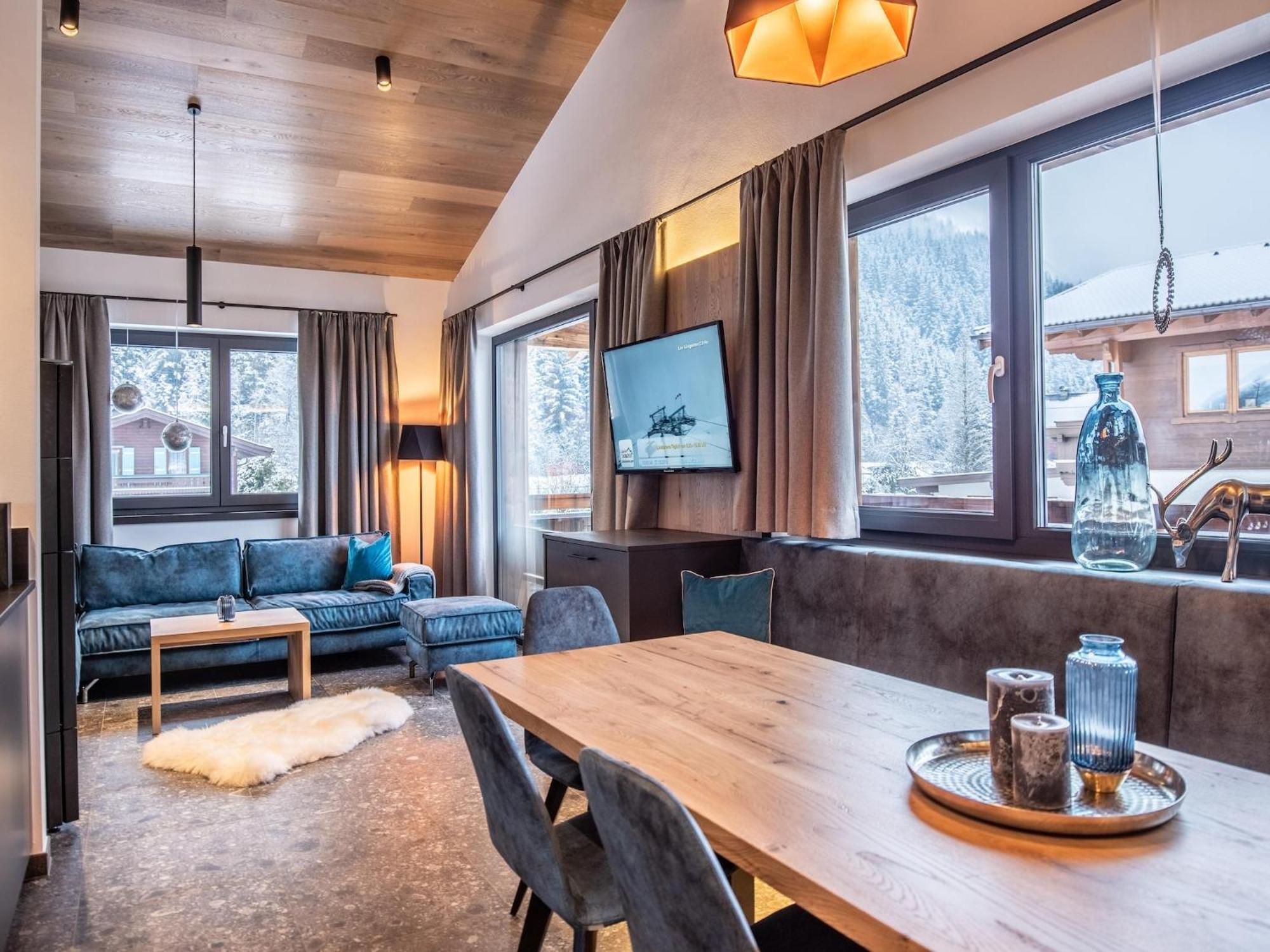 The Village Chalet Stone House Wald im Pinzgau Buitenkant foto