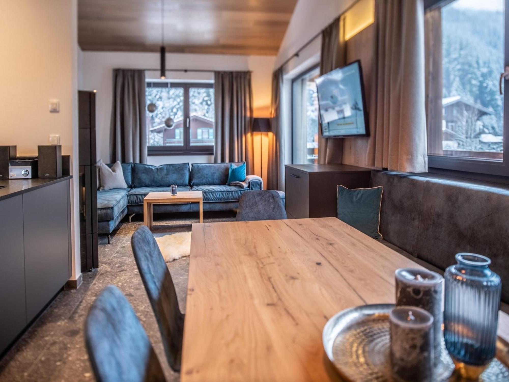 The Village Chalet Stone House Wald im Pinzgau Buitenkant foto
