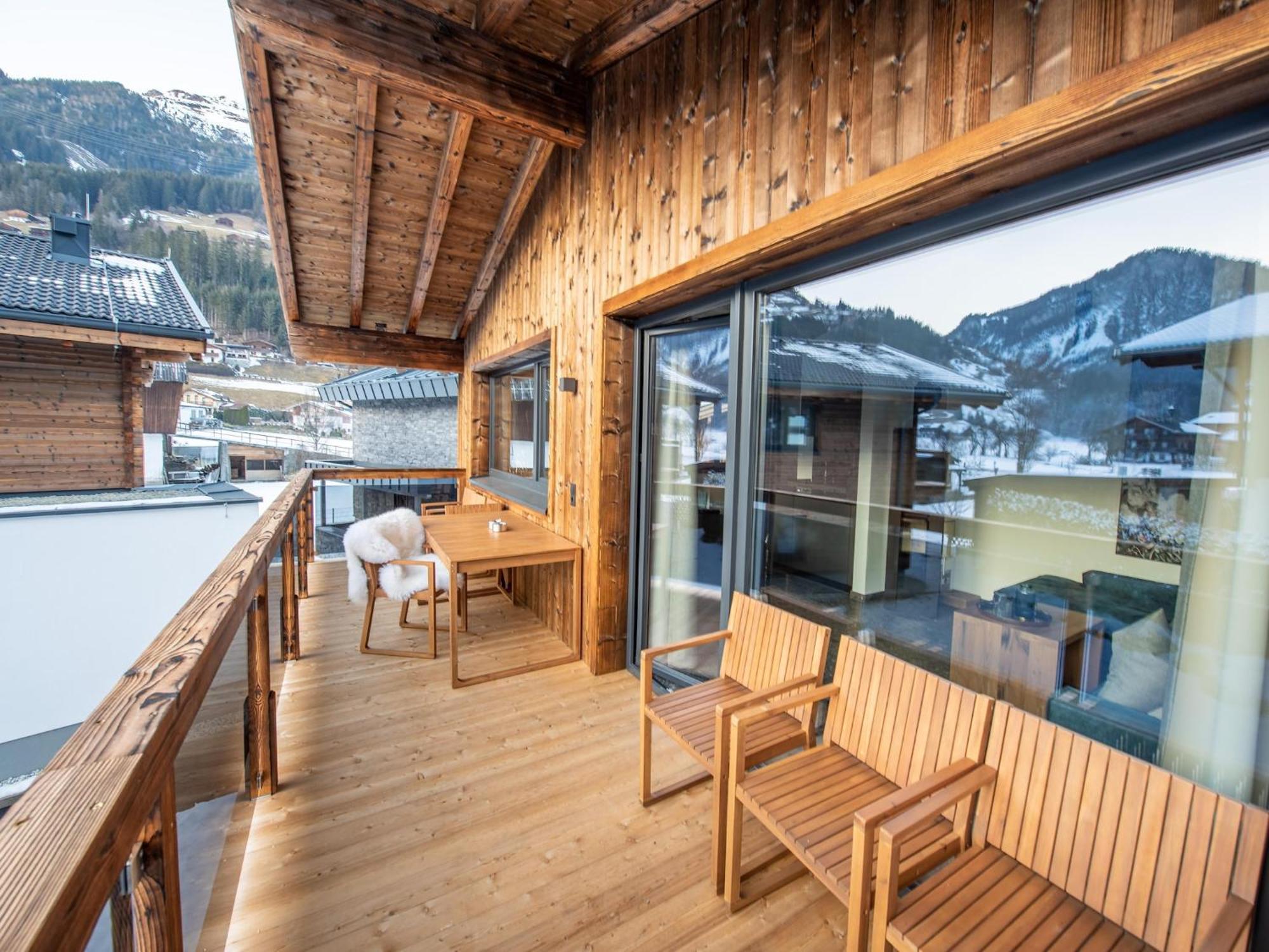 The Village Chalet Stone House Wald im Pinzgau Buitenkant foto