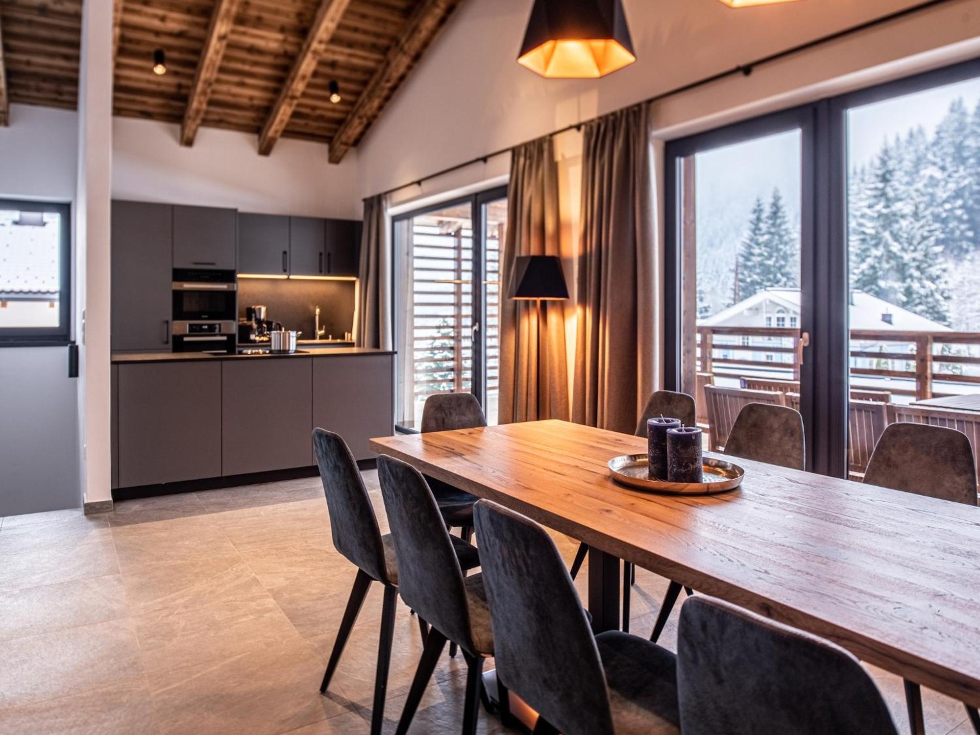The Village Chalet Stone House Wald im Pinzgau Buitenkant foto