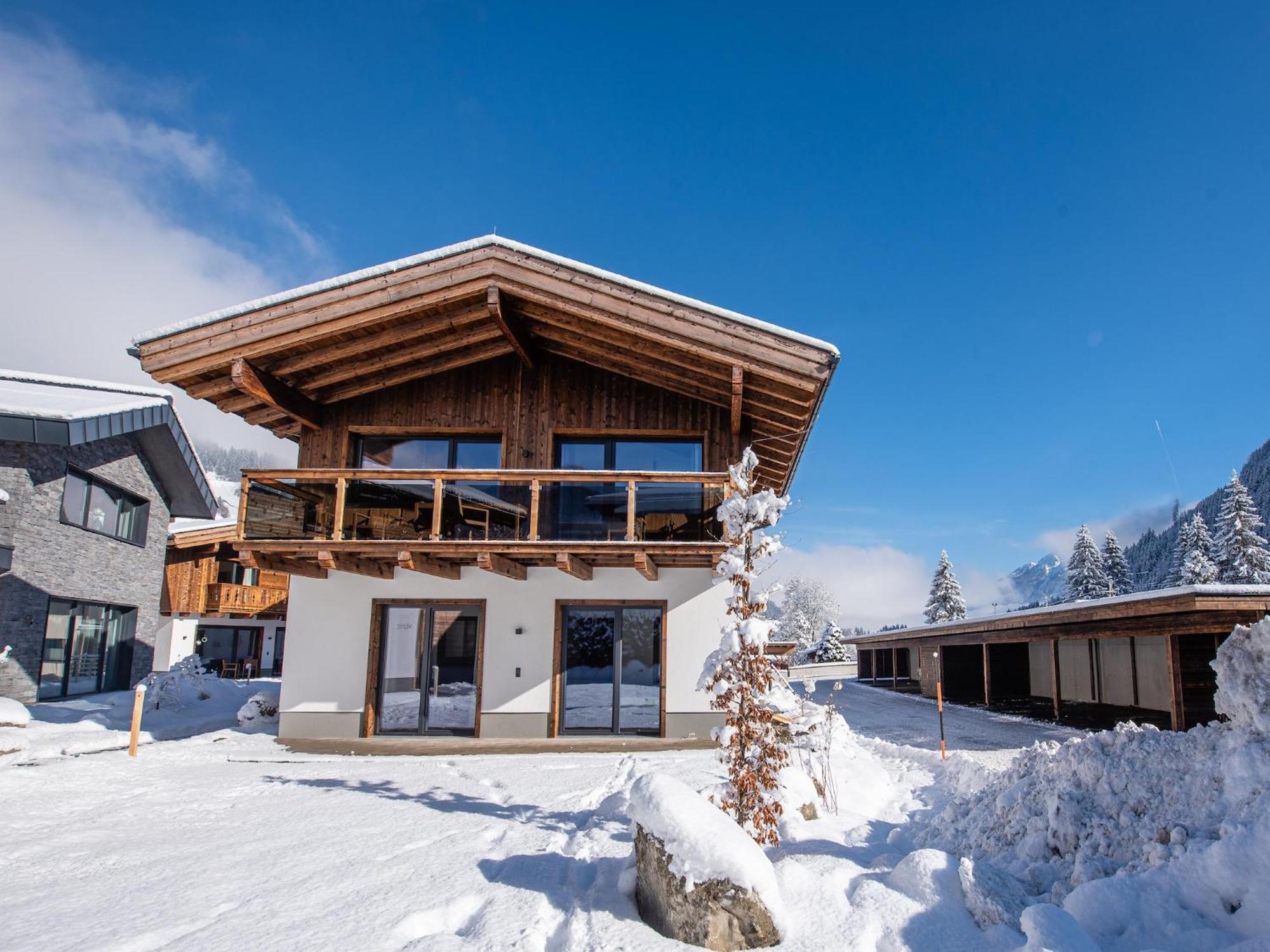 The Village Chalet Stone House Wald im Pinzgau Buitenkant foto