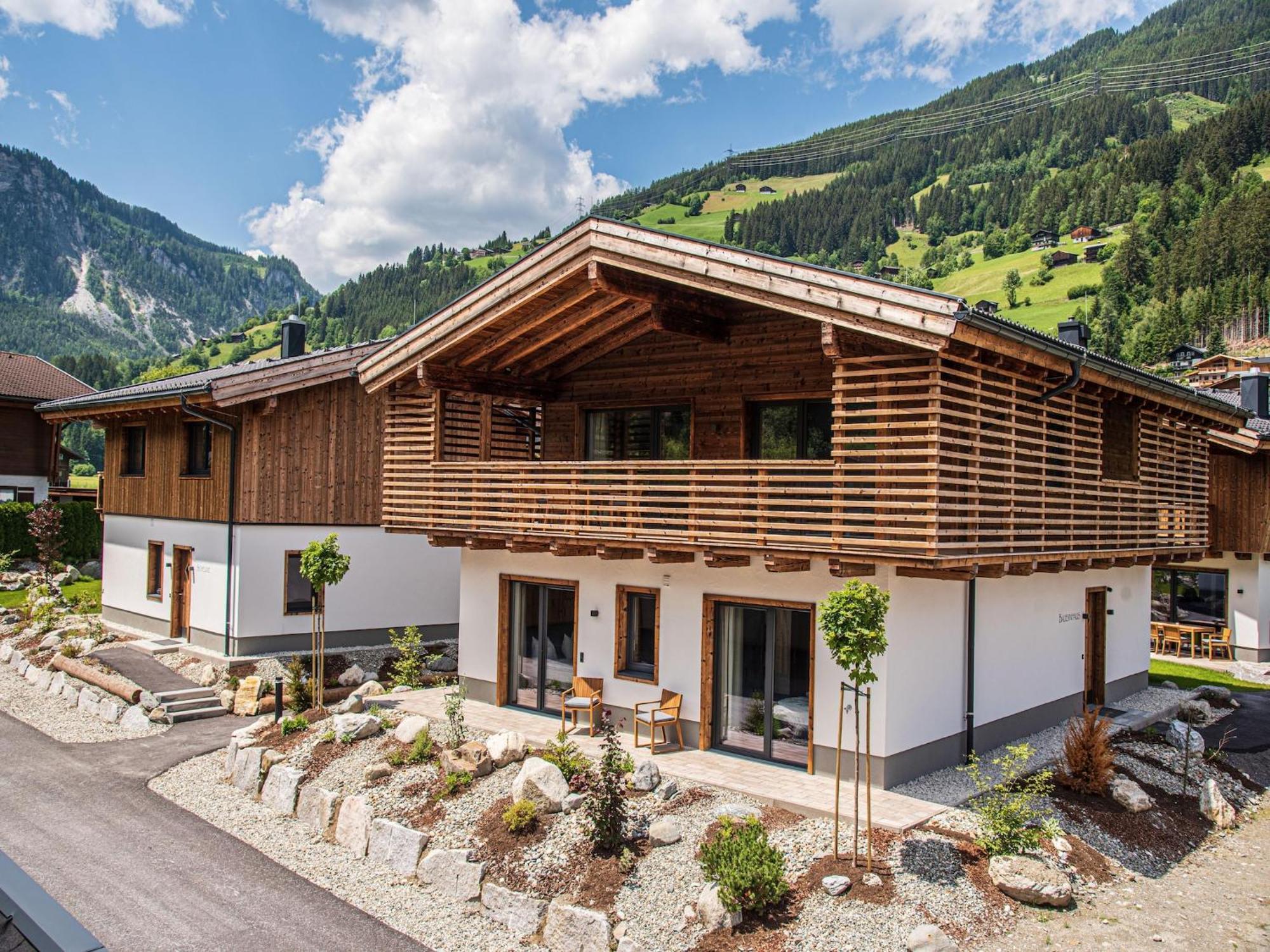 The Village Chalet Stone House Wald im Pinzgau Buitenkant foto