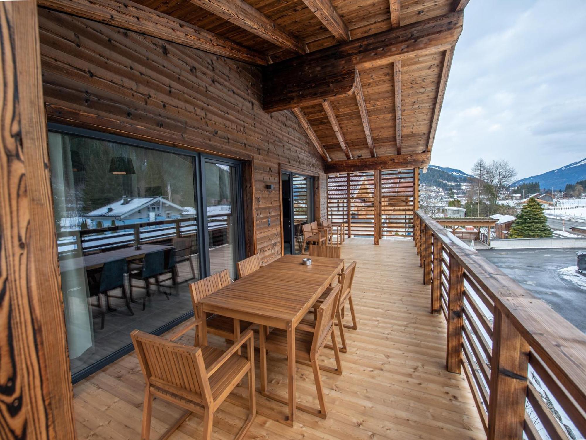The Village Chalet Stone House Wald im Pinzgau Buitenkant foto