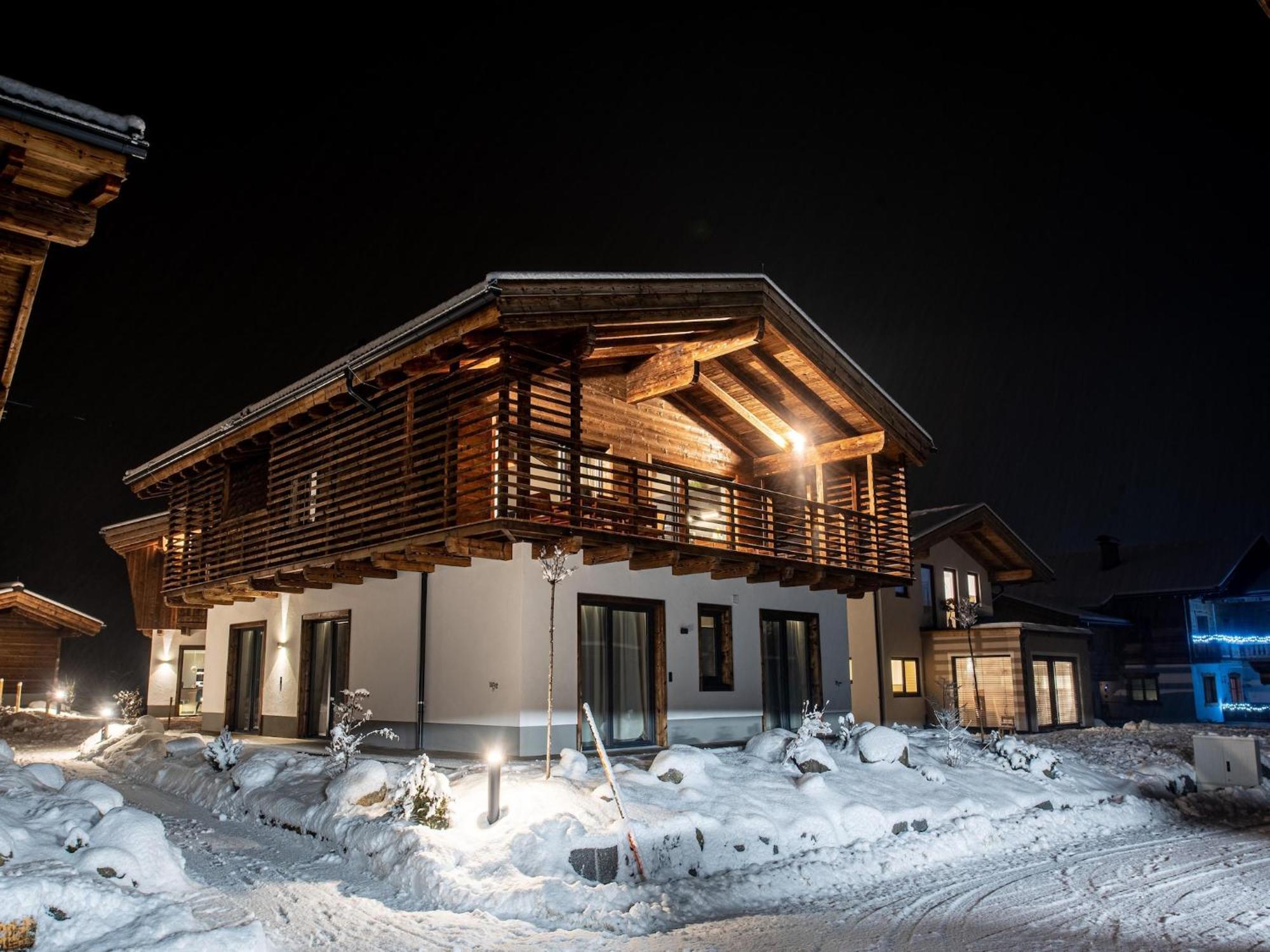 The Village Chalet Stone House Wald im Pinzgau Buitenkant foto