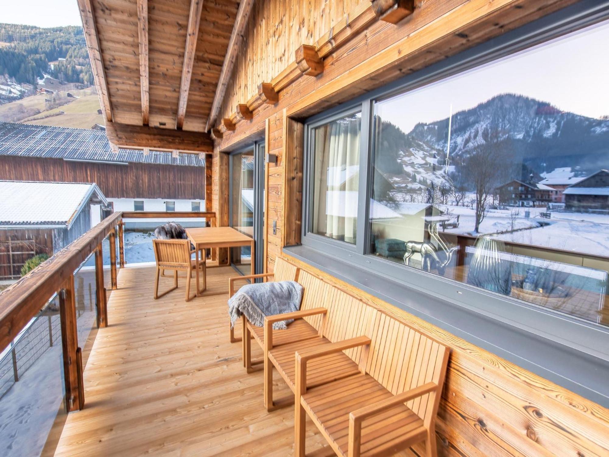 The Village Chalet Stone House Wald im Pinzgau Buitenkant foto