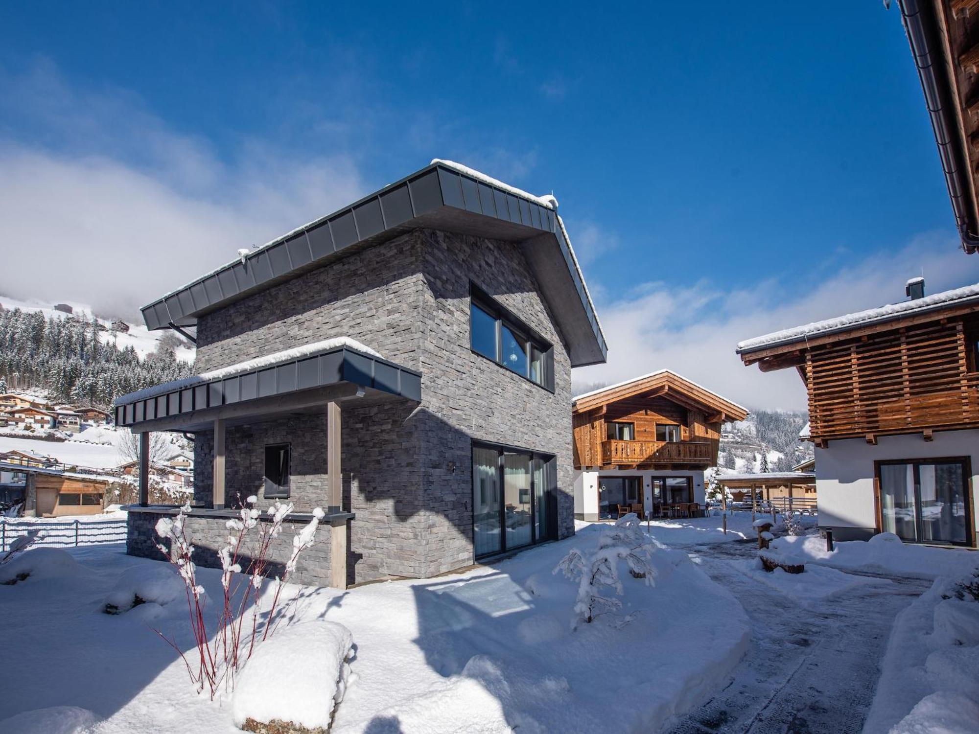 The Village Chalet Stone House Wald im Pinzgau Buitenkant foto