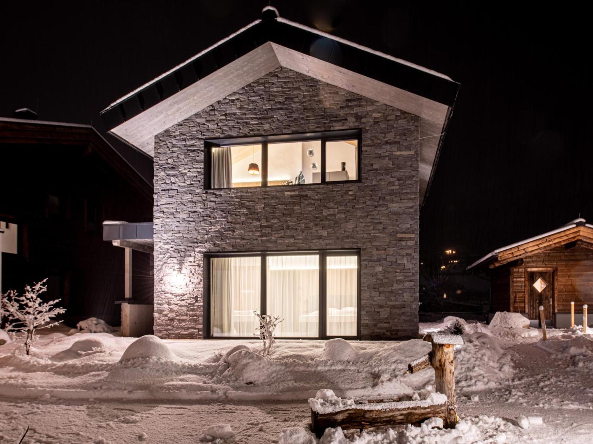 The Village Chalet Stone House Wald im Pinzgau Buitenkant foto